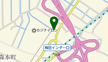 株式会社加賀鉄工所 梅田第3工場の地図画像