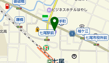 株式会社アレンジ七尾営業所の地図画像