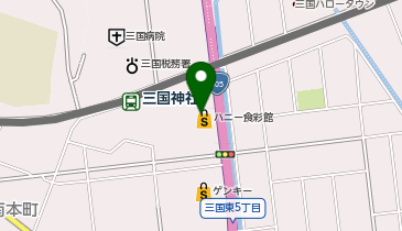 ヤングドライグループ ヤングドライハニー食彩館みくに店の地図画像
