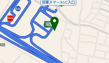 中央自動車道双葉サービスエリア 上り線インフォメーションの地図画像