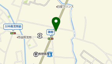 E-Zone 長野川中島店の地図画像
