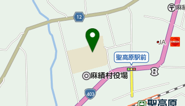 おみ図書館の地図画像