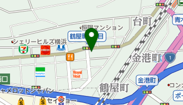 大橋ボクシングジムの地図画像