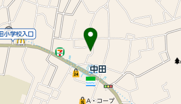 中田薬局の地図画像