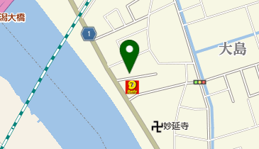 グルメの達人の地図画像