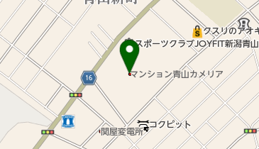 青山着付教室の地図画像
