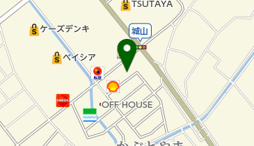 かまた靴店の地図画像