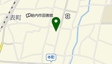 マスブン洋品店の地図画像