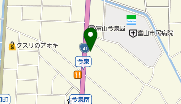 激安ビデオの殿堂七福神今泉店の地図画像