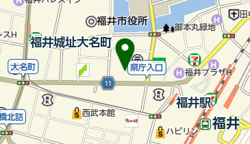 おおて鍼灸院の地図画像