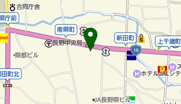 読売新聞 長野センター」(長野市-社会関連-〒380-0835)の地図