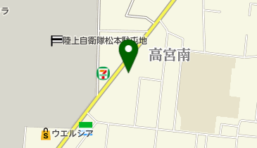 モイスティーヌ松本サロンの地図画像