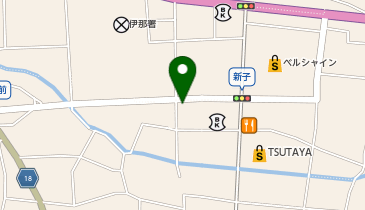 プラージュ理容伊那店の地図画像