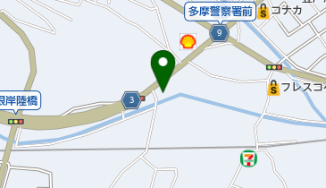 中田動物病院たまの地図画像