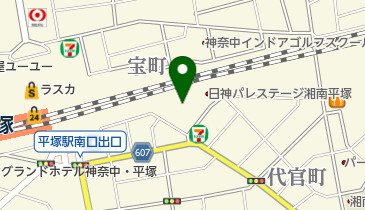 テニスDIO湘南の地図画像