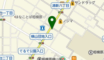 MAXクリーニング横山店の地図画像
