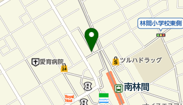 こにし呉服店の地図画像