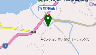 箱根町 箱根集会所の地図画像