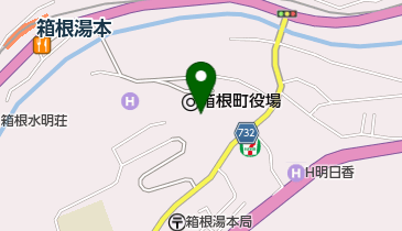 箱根町 企画観光部観光課の地図画像