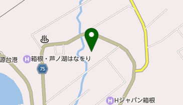 岩崎学園箱根研修所の地図画像