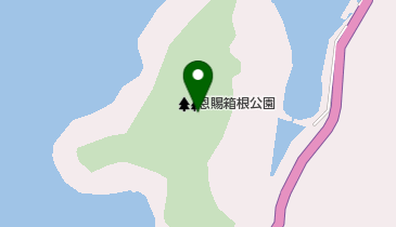 恩賜箱根公園湖畔展望館の地図画像