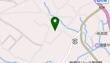 神山表具店の地図画像