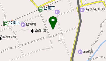 住友銀行箱根大文字山荘の地図画像