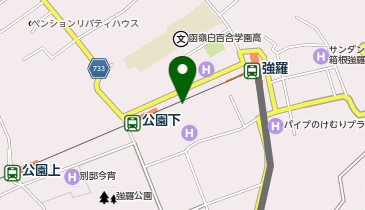 東洋埠頭強羅寮の地図画像