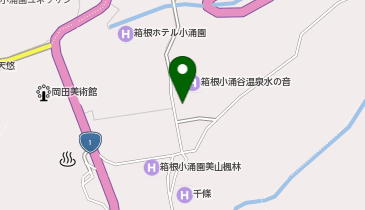 日本軽金属小涌谷保養所の地図画像