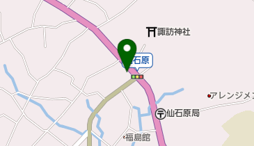 仙石原温泉旅館案内所の地図画像