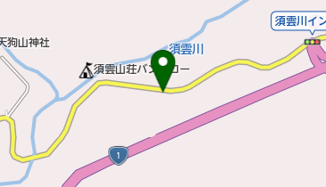 箱根町消防本部 消防団 第3分団 第1部詰所の地図画像