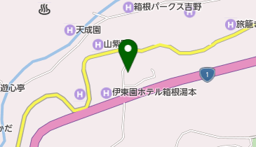 箱根町消防本部 消防団 第2分団 第4部詰所の地図画像