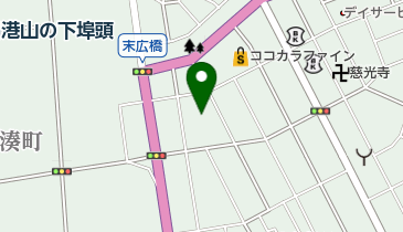 新潟市役所 中地区公民館の地図画像