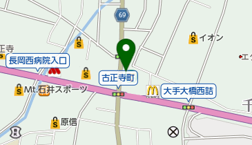 和楽庵の地図画像