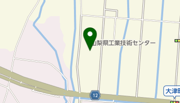 山梨県出先機関 山梨県総合理工学研究機構の地図画像