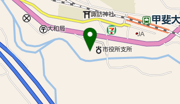 甲州市 大和児童クラブの地図画像