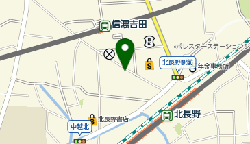 ドクターリセラ・トリップインながのの地図画像