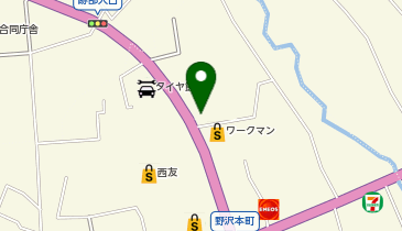 ヨダゼミ 野沢北教室の地図画像