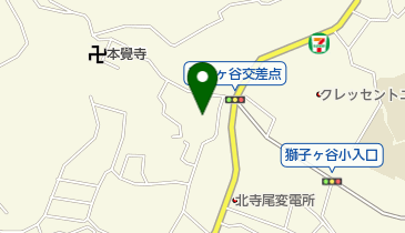 昼間美智子着付教室の地図画像