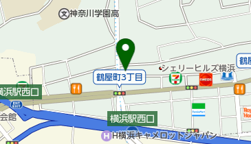 株式会社PGSホーム横浜支店の地図画像