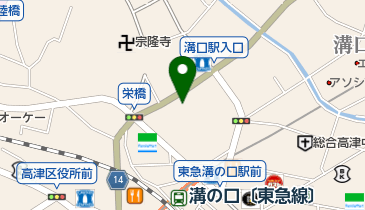 小守スポーツマッサージ療院溝ノ口店の地図画像