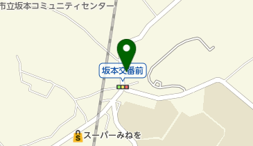 すずや化粧品店の地図画像