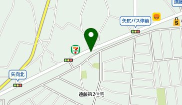 ベネカットサロンの地図画像