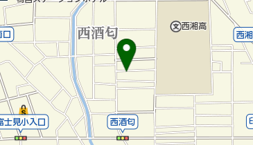 メナード化粧品小田原緑町代行店の地図画像