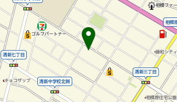 株式会社ムーン・ウェーブ相模原清新店の地図画像