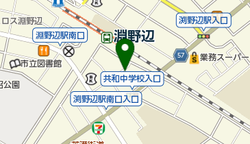 渕野辺ゾウサン薬局南口店の地図画像