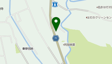 オートウェーブカーライブラリー秦野曽屋店の地図画像