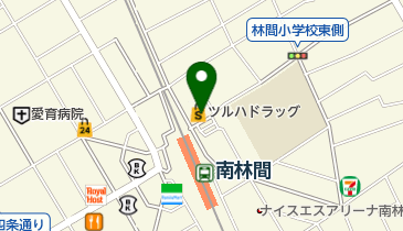 A-ROOMシェルマンの地図画像