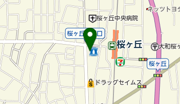 ホンダプレミアヘアー桜ヶ丘店の地図画像