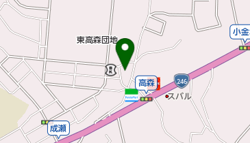 託児所のいちごの地図画像